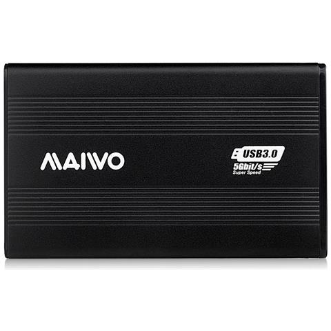 MS501E2.5USB3 disco rigido esterno 500 GB 2.5" 2.0/3.2 Gen 1 (3.1 Gen 1) Nero - Foto 1