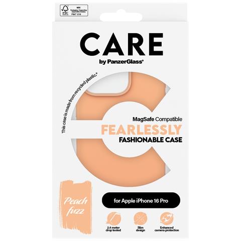 CARE by PG Peachy MagS iPhone16 6.3 Pro custodia per cellulare Cover Trasparente - Foto 4