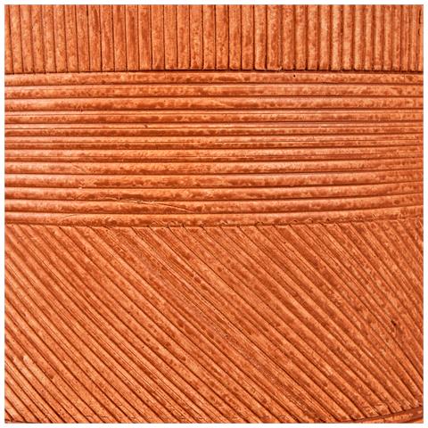 Vaso Per Piante Voula 36 Cm Marrone Dorato - Foto 6