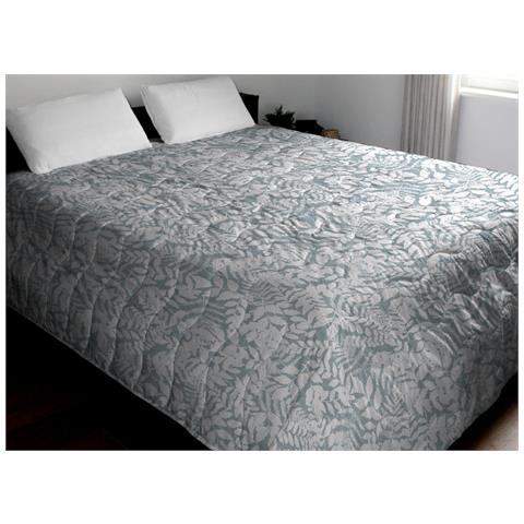 Trapuntino Piumino Estivo Primaverile 100gr Mq Leggero Disegno Natura 1 Piazza E Mezza Verde - Foto 1