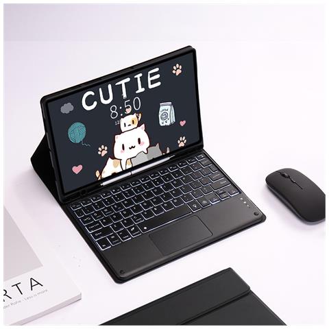 Tastiera E Mouse Bluetooth Per Samsung Galaxy Tab Samsung Galaxy Tab A7 Lite 8,7 Pollici - Foto 5