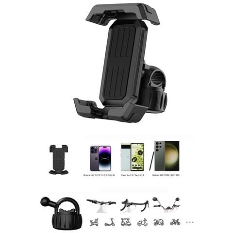 Supporto Per Telefono Da Bici Sicuro Con Design A Manopola Brevettato - Foto 2