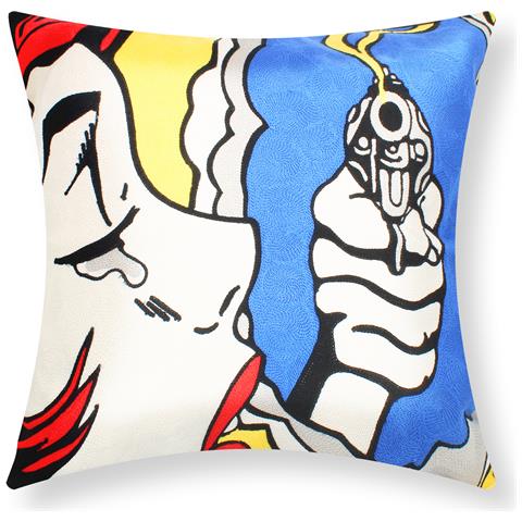 Set Di 2 Copricuscini 45x45 Cm Ricamati Art Antea - Foto 1