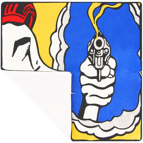 Set Di 2 Copricuscini 45x45 Cm Ricamati Art Antea - Foto 5