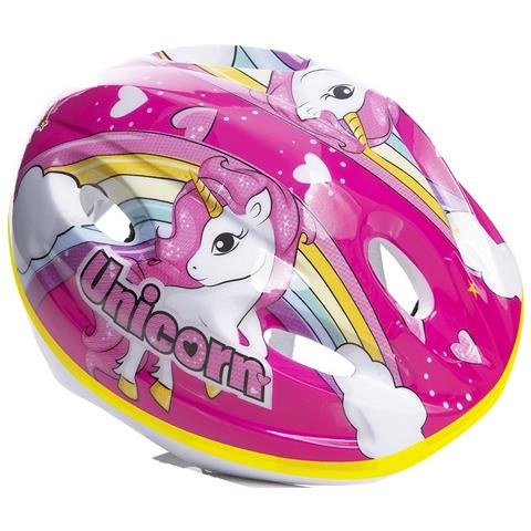 Casco Per Bicicletta Da Bimba Caschetto Per Bici Da Bambina Linea Unicorn - Foto 1