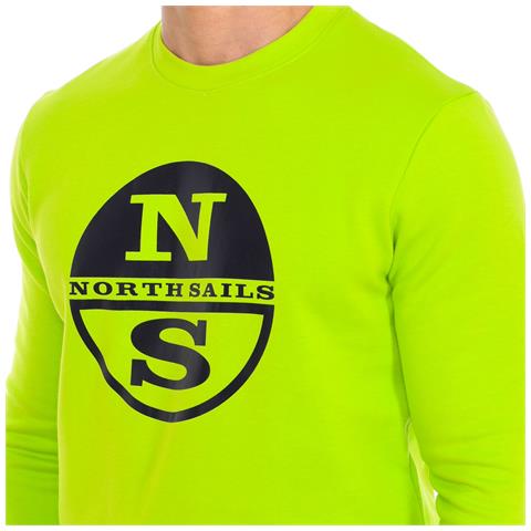 Felpa Girocollo A Maniche Lunghe 9024130 Da Uomo - Foto 3