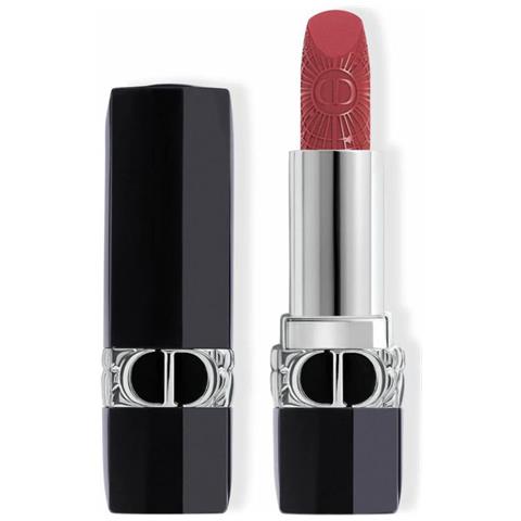, Dior Rouge, Finitura Satinata, Rossetto Cremoso, 674, Velluto Di Rosa Di Mezzanotte, 3.5 G - Foto 1