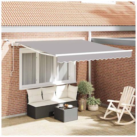 Tenda Retrattile Grigio chiaro 300 x 250 cm - Foto 2