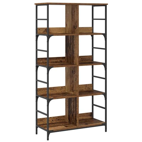 Libreria Legno antico 78,5 x 33 x 153 cm metallo PB - Foto 1