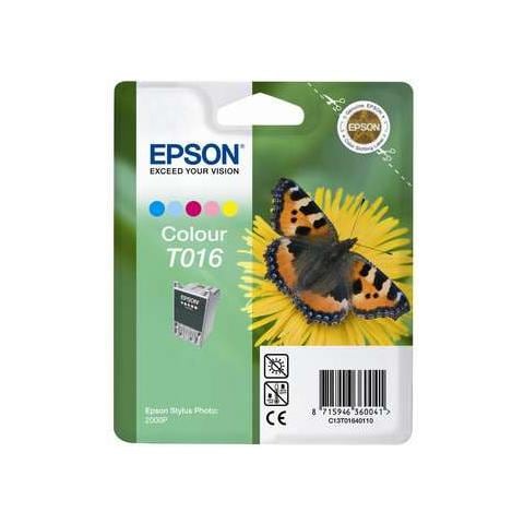 C13T01640110 Cartuccia Ink Originale a Colori per Stylus Foto 2000 Capacità Colori 250 Pagine - Foto 3