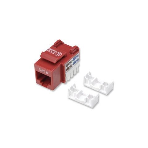 IWP-MD C6 / RED - Frutto Keystone RJ45 Cat. 6 UTP non schermato Rosso - Foto 2