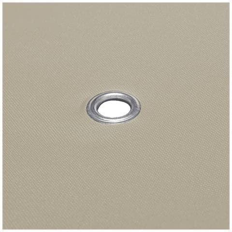 Telo di Ricambio per Gazebo 310g /m² Beige 3x3m - Foto 2