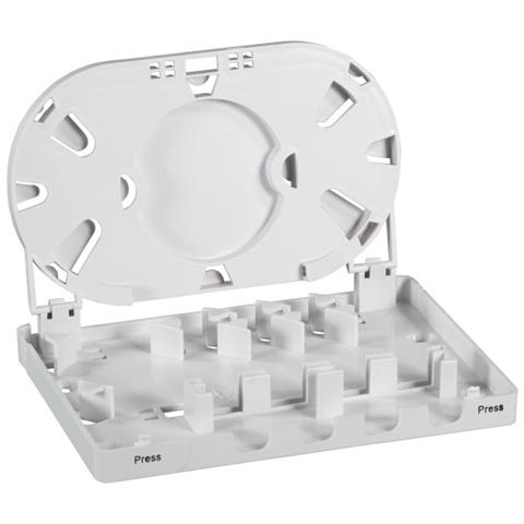 I-CASE FTTH4 - Scatola di connessione indoor FTTH per 4 fibre, 4 adattatori, IP20 - Foto 3