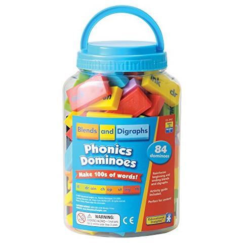 Phonics Dominoes - Blends & Digraphs Dai 7 Anni In Su (84 Pezzi)  - Foto 1
