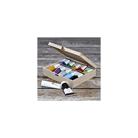 Scatola In Legno Con Coperchio E Serratura | 29 X 25 X 6,5 Cm | Cassetta Conteniore Portaoggetti Portagiochi Cofanetto | Perfetta Per Decoupage Documenti Giocattoli Attrezzi - Foto 5