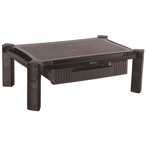 " Supporto per Monitor con cassetto Altezza regolabile - Grande (500mm) supporta Monitor fino a 32""" - Foto 1