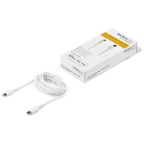 Cavo da Lightning a USB-C per iPhone 2m Colore Bianco - Foto 5