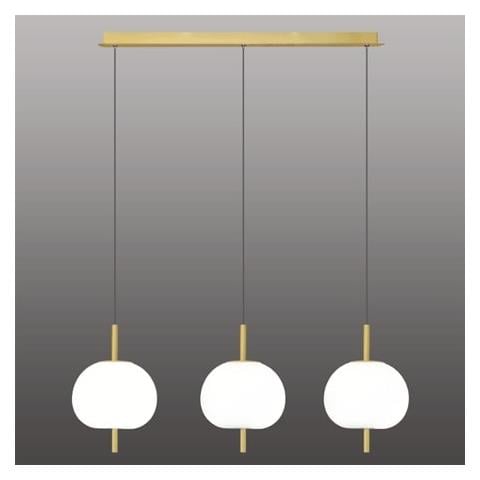 Esclusiva Lampada A Sospensione A Led Oro Bianco - Apple 3 - Foto 1