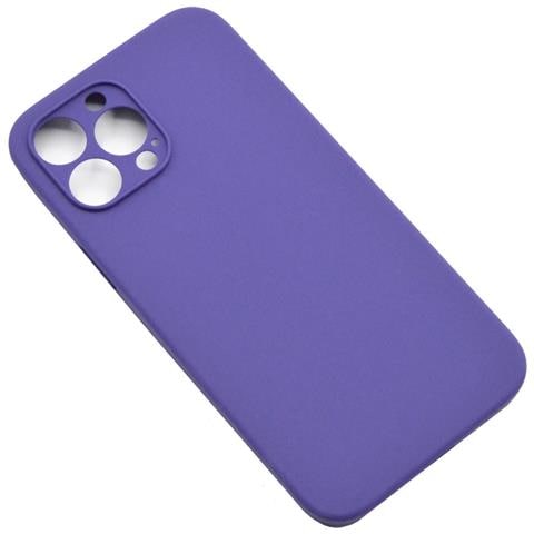 Custodia Tpu Silicone Lite Cover Soft-case Per Apple Iphone 13 Pro Max Indigo - Foto 1