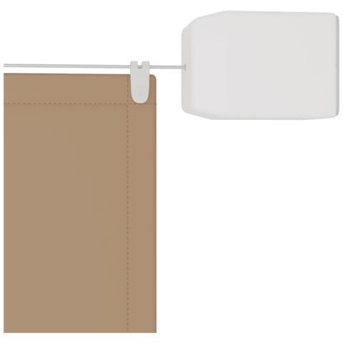 Paravento Verticale Tortora 180x1200 Cm In Tessuto Oxford - Foto 6