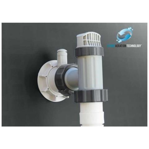 26334GN piscina fuori terra Piscina con bordi Piscina rotonda 30079 L Grigio - Foto 3