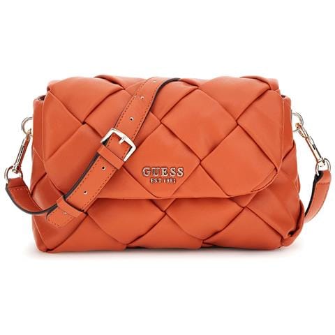 Wg898619 Zaina Borsa A Spalla Con Patta Mini Bag Arancio - Foto 1
