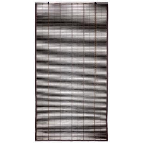 Tenda A Rullo Tapparella Bamboo A Caduta Pannello Porta Finestra Modello Oxaka 100x160 Marrone - Foto 1