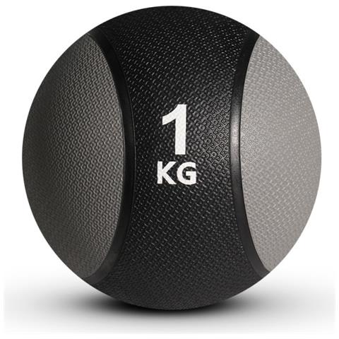 Medicine Ball Rubber Black /grey - 1kg - Foto 2