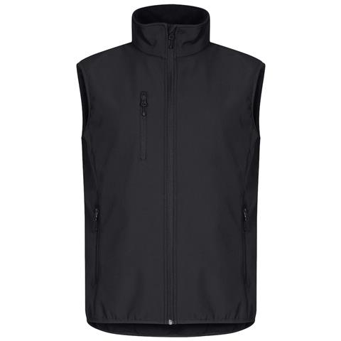 Classic Softshell Vest Nero M - Foto 1