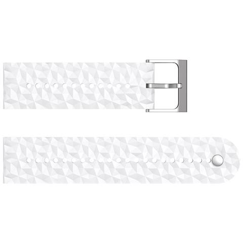 Cinturino In Silicone Per Orologio Suunto White Suunto 9 - Foto 2