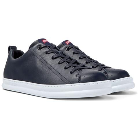 Strobel Sneakers Pelle Di Mucca Scarpe Uomo Blu Eu 42, K100226-049 - Foto 1