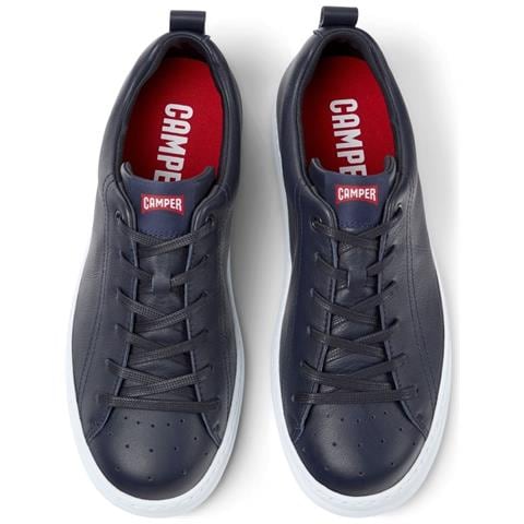 Strobel Sneakers Pelle Di Mucca Scarpe Uomo Blu Eu 42, K100226-049 - Foto 3