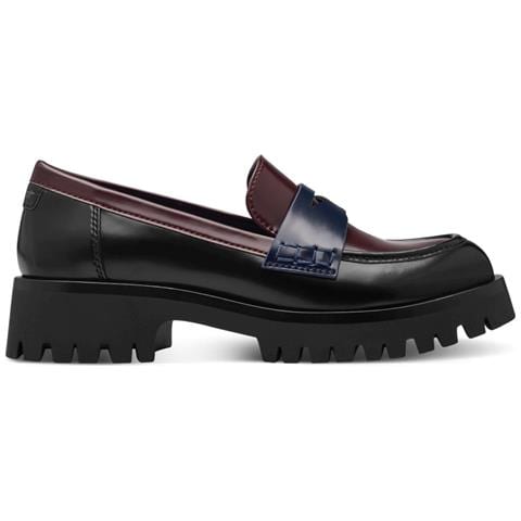 Merlot Comb Casual Closed Loafers Mocassino Sintetico E Tessile Scarpe Donna Rosso Eu 40, 1-24332-43 534 - Foto 2