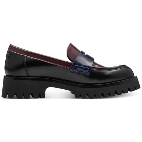 Merlot Comb Casual Closed Loafers Mocassino Sintetico E Tessile Scarpe Donna Rosso Eu 40, 1-24332-43 534 - Foto 3