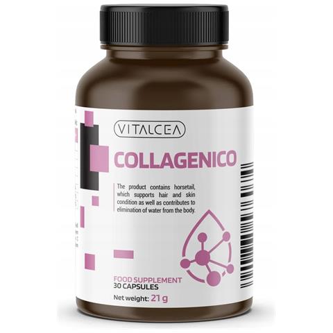 Collagenico: Vitamina C Selenio Biotina Equiseto Collagene Di Pesce | | 30capsule. - Foto 1