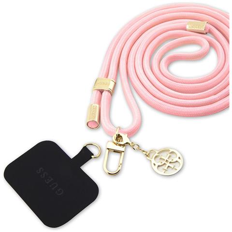 Tracolla Universale Per Smartphone Modello 4g Con Ciondolo, Rosa - Foto 1