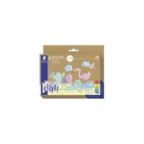 Fingermalfarbe Nj Pastell 6st Etui (8816p C6) - Foto 1