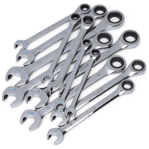 Set Chiavi Metriche A Doppio Cricchetto 12 Pz - Foto 2