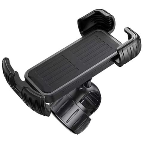 Supporto Per Telefono Da Bici Nero Sicuro Con Manopola Brevettata - Manubrio - Foto 1