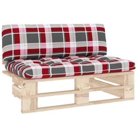 Divano Centrale Giardino su Pallet in Legno di Pino Impregnato - Foto 1