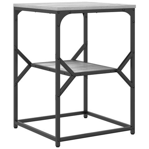 tavolino Grigio Sonoma 41x40x60 cm in Legno ingegnerizzato - Foto 1