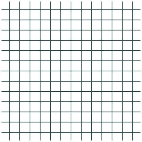 Recinzione in filo saldato con 13 picchetti verdi 0.8x25 m in acciaio - Foto 9