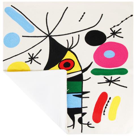 Set Di 2 Copricuscini 45x45 Cm Ricamati Art Olina - Foto 5