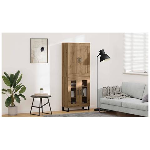 Credenza Rovere artigianale 69,5 x 34 x 180 cm - Foto 2