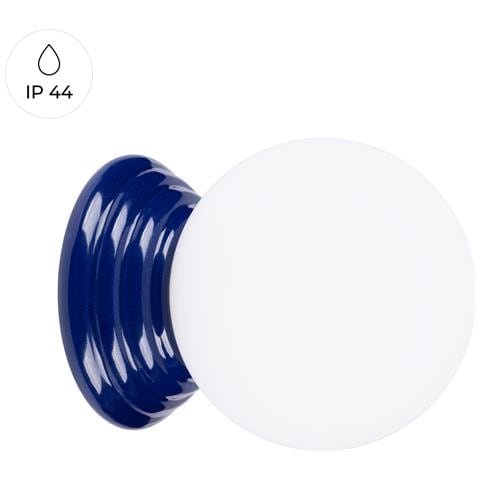 Lampada A Parete Zori Ultramarine Ip44 Sl. 1896 - Minimalist Lampada Da Parete Oltremare 12x12x16 Cm - Foto 1