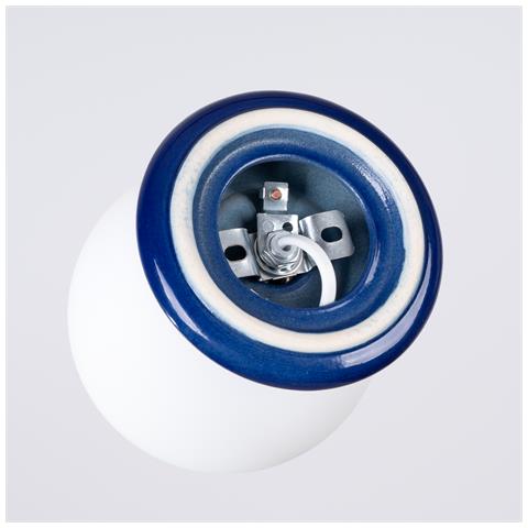 Lampada A Parete Zori Ultramarine Ip44 Sl. 1896 - Minimalist Lampada Da Parete Oltremare 12x12x16 Cm - Foto 8
