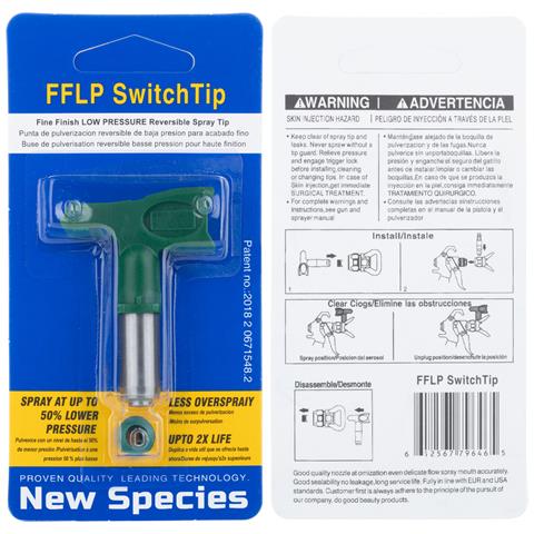 Ugello Di Spruzzatura Bassa Pressione Fflp 312 - Ampiezza 15 Cm, Angolo 50° | Pressione Max 345 Bar | Per Verniciatura Grandi Superfici - Foto 2