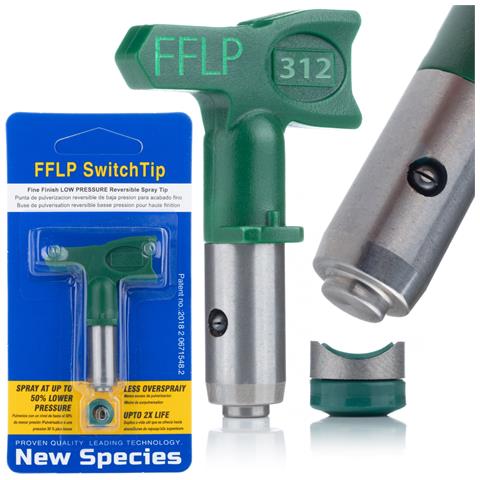 Ugello Di Spruzzatura Bassa Pressione Fflp 312 - Ampiezza 15 Cm, Angolo 50° | Pressione Max 345 Bar | Per Verniciatura Grandi Superfici - Foto 1