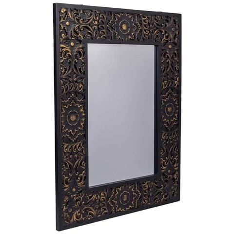 Specchio Rettangolare In Legno - Foto 1