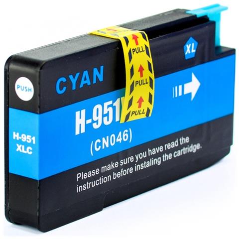 Cartuccia Ink-jet compatibile HP 951 XL Ciano (CN046AE)  - Foto 2